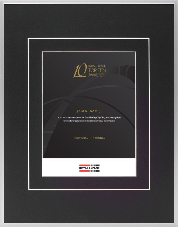 TOP 10 AWARD: INDIVIDUAL - NATIONAL